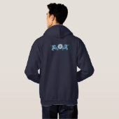 Amelia Island. Hoodie (Schwarz voll)