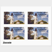 Amelia Island Leuchtturm, Florida Stickers (Blatt)