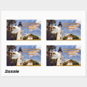 Amelia Island Leuchtturm, Florida Stickers (Blatt)