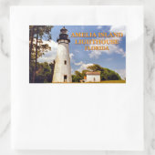 Amelia Island Leuchtturm, Florida Stickers (Tasche)