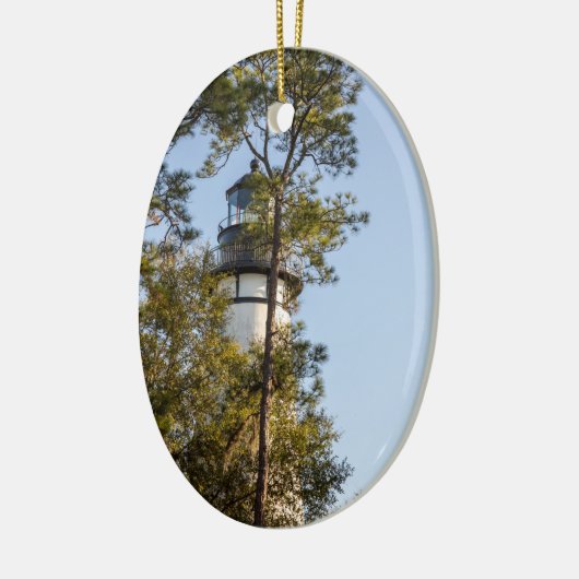 Amelia Island Leuchtturm Keramik Ornament (Links)