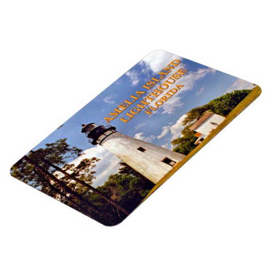 Amelia Island Lighthouse, Florida Flexi Magnet (Linke Seite)