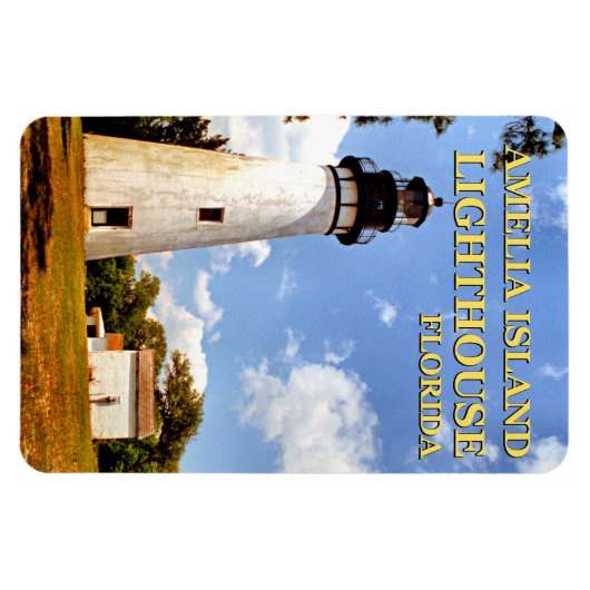 Amelia Island Lighthouse, Florida Flexi Magnet (Horizontal)