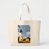 Amelia Island Lighthouse, Florida Jumbo Tote Bag Jumbo Stoffbeutel (Vorne)