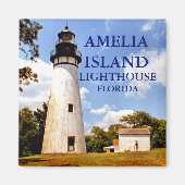 Amelia Island Lighthouse, Florida Magnet (Vorne)