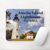 Amelia Island Lighthouse, Florida Mousepad (Mit Mouse)