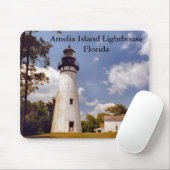 Amelia Island Lighthouse, Florida Mousepad (Mit Mouse)