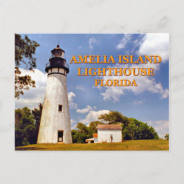 Amelia Island Lighthouse, Florida Postcard Postkarte