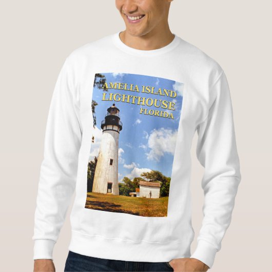 Amelia Island Lighthouse, Florida Sweatshirt (Vorderseite)