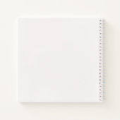 Amelia Island Lighthouse Notebook Notizblock (Rückseite)