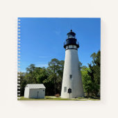 Amelia Island Lighthouse Notebook Notizblock (Vorderseite)