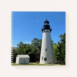 Amelia Island Lighthouse Notebook Notizblock