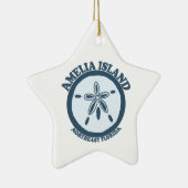 Amelia Island - Sand-Dollar Keramikornament (Rechts)