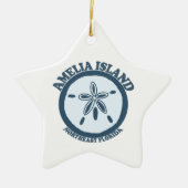 Amelia Island - Sand-Dollar Keramikornament (Vorne)