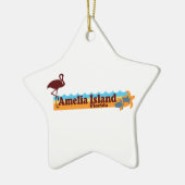 Amelia Island - Strand-Entwurf Keramikornament (Links)