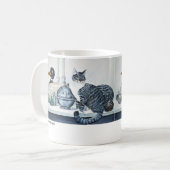 Amelia ist in der FarbTasse Schwarzweiss Kaffeetasse (Vorderseite Links)