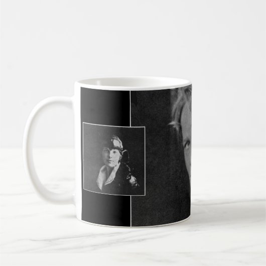 "Amelia macht das Unmögliche" Kaffeetasse (Links)