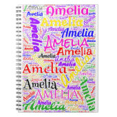 Amelia Notebook Journal Notizblock (Vorderseite)