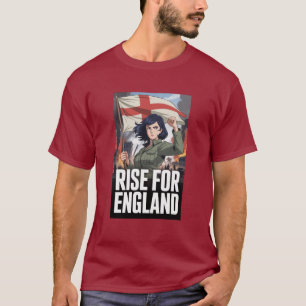 Amelia Patriotisches St George Flagge UK England S T-Shirt