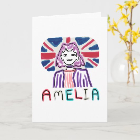 Amelia Prevent Pathways Karte (Gelbe Blume)