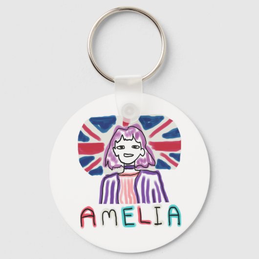 Amelia Prevent Wege Schlüsselanhänger (Vorderseite)