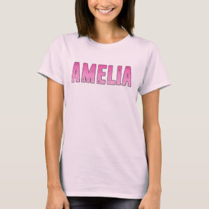 Amelia rosa Name T - Shirts