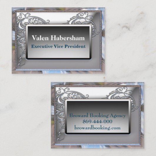 Amelia Schöne Elegance Visitenkarte (Vorne/Hinten)