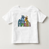 Amelia Shirt mit Hippo und Giraffe Art (Vorderseite)