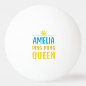 Amelia Tischtennisball (Vorderseite)