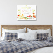 Amelia Top 100 Baby Names Girls Neugeborenes Kinde Leinwanddruck (Insitu (Schlafzimmer))