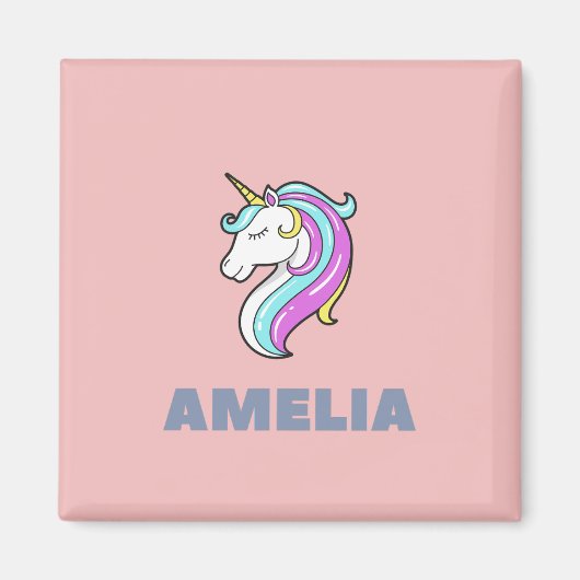 Amelia Unicorn Magnet (Vorne)