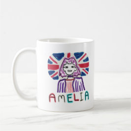 Amelia Verhindert Wege Kaffeetasse