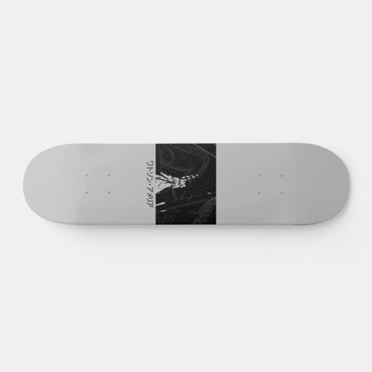 Amelia watson Hololive Skateboard (Horizontal)