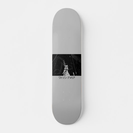 Amelia watson Hololive Skateboard (Vorne)
