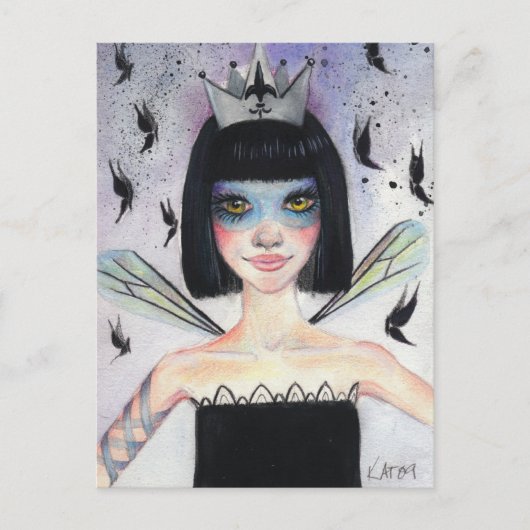 Amelie die Fee Postkarte (Vorderseite)