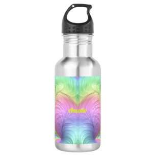 AMELIE ~ ~ Pale Pastel Shades 3D Edelstahlflasche