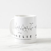Amélie Peptidname Tasse (Vorderseite Links)