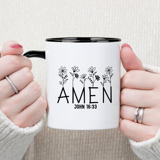 Amen Bible Verse Christlich Coffee Tasse