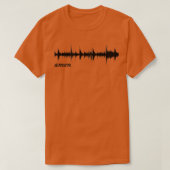 Amen Break Waveform T-Shirt (Design vorne)