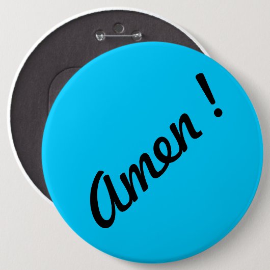 AMEN ! BUTTON (Vorne & Hinten)