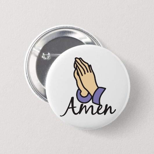 Amen Button (Vorne & Hinten)