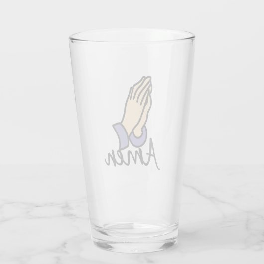 Amen Glas (Rückseite)