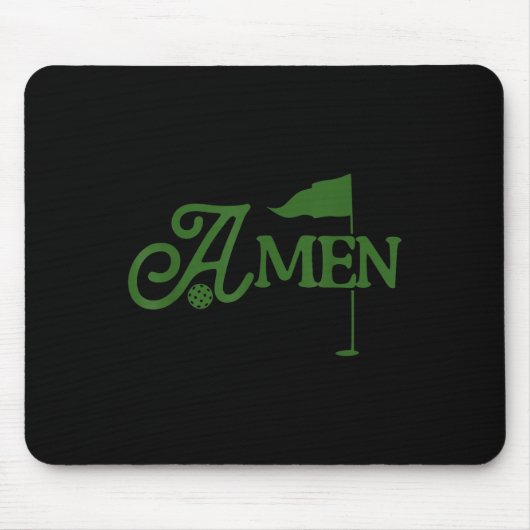 Amen Master Golf Azalea Turnier Rosa Golfspielen Mousepad (Vorne)