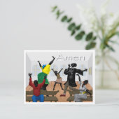 Amen Postkarte (Stehend Vorderseite)