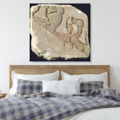 Amenophis IV. mit Babys, New Kingdom Leinwanddruck (Insitu (Schlafzimmer))