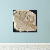 Amenophis IV. mit Babys, New Kingdom Leinwanddruck (Insitu (Holzboden))