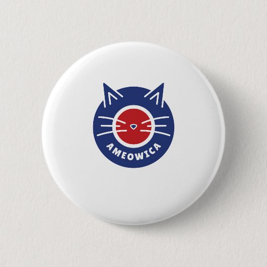 Ameowica Button (Vorderseite)