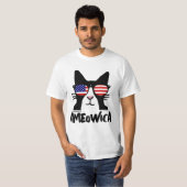 AMEOWICA TUXEDO Cat MENS T - Shirt, PANDA KITTY T-Shirt (Vorne ganz)