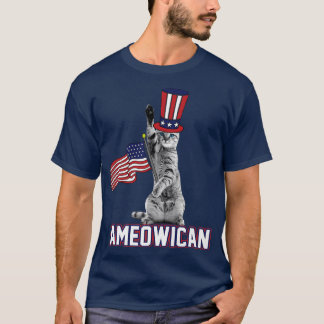 Ameowican Kitten T-Shirt