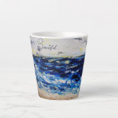 Amer Open Beautiful see Milchtasse (Vorderseite)